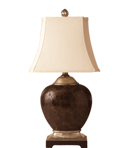 Wooden Base Electrical Table Lamp