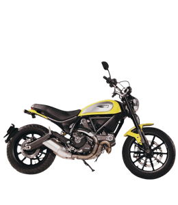 Yellow and Black Motorcycle Bike
