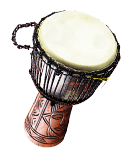 African hand drum beat