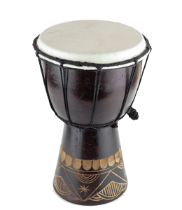 African tribal drum
