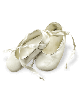 Ballet white shoes