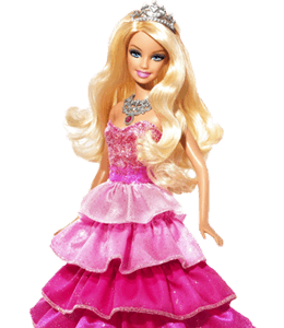 Barbie doll pink