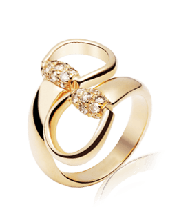 Beautiful designer gold ring