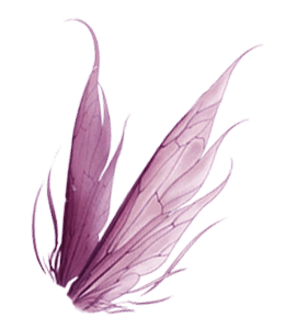 Beautiful light purple wings