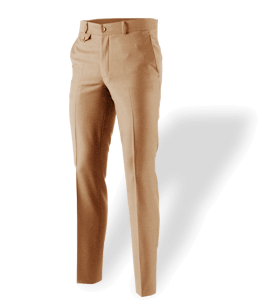 Beige color formal trouser for men