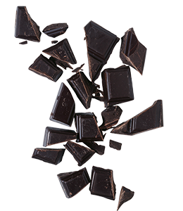 Black chocolate bars