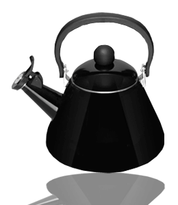 Black color electric kettle