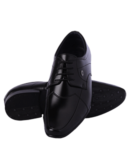 Black color formal shoes for men