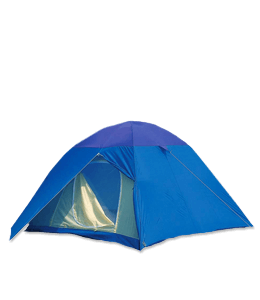 Blue and purple color forest tent