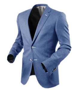 Blue blazer for men