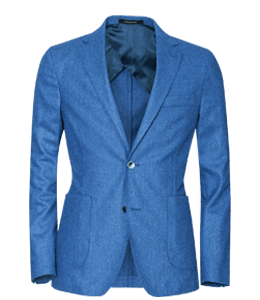 Blue color blazer for men