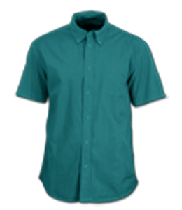 Blue-green color half sleeve shirt