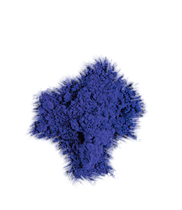 Blue pigment powder