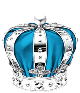 Blue & Silver Crown