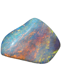 Blue topaz raw stone
