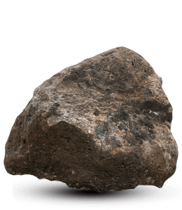 Boulder brown rock