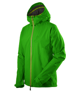 Bright green color hoodie jacket for men