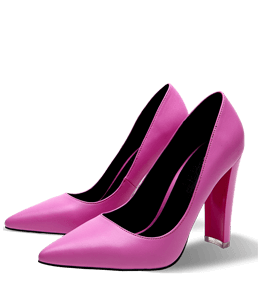 Bright pink very attractive shoes for women