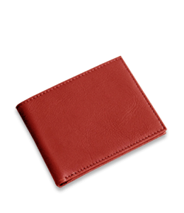 Brownish red color wallet