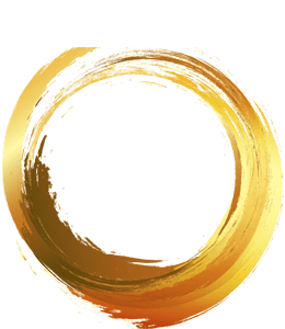 Brush Stroke of Golden Ring