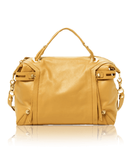 Caramel gold color hobo bag