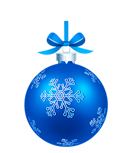 Christmas Ornament Blue