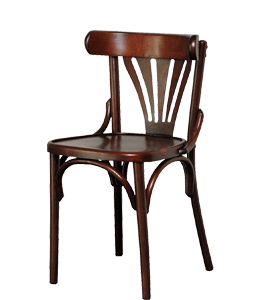 Coffee chair of Mahogany wood