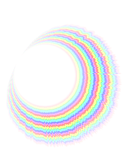 Color glow circle