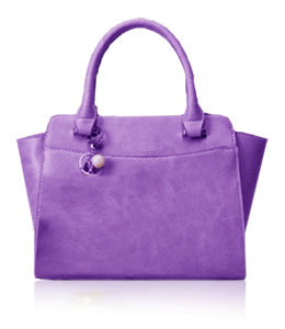 Cool purple color handbag