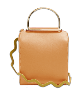 Copper color sling bag for ladies