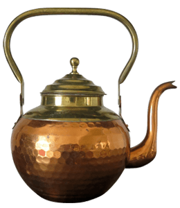 Copper teapot for tea lovers