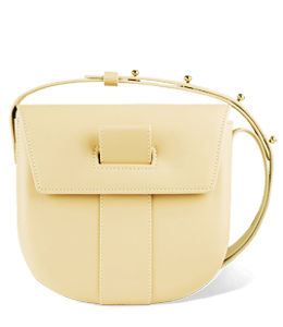Cream color sling bag for girls
