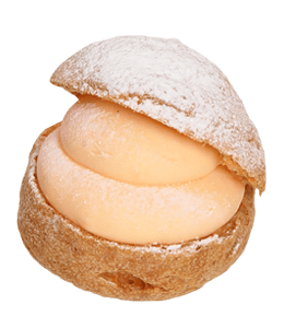 Cream puff pastry