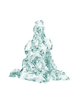 Crushed ice