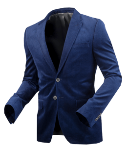 Dark blue blazer for party