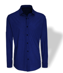 Dark blue color formal shirt