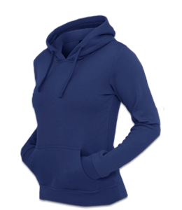 Dark blue color hoodie