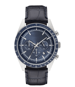 Dark blue color wrist watch for men