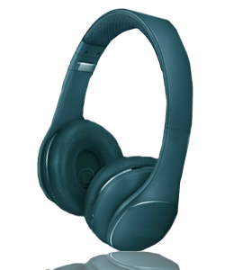 Dark blue headphone