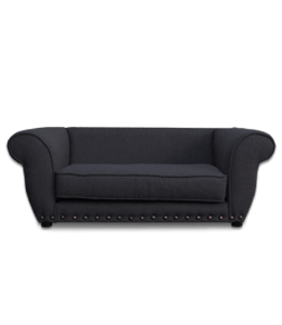 Dark gray color sofa