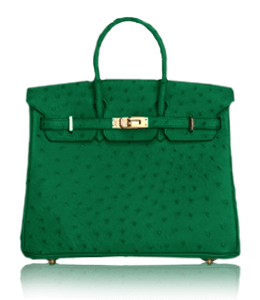 Dark green color handbag