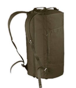 Dark olive color backpack