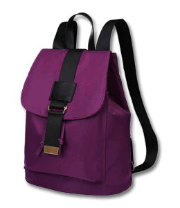 Dark purple color backpack