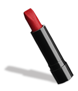 Dark red color lipstick