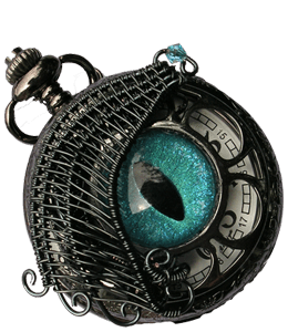 Decorative Dragons Eyebal Pocket Watch