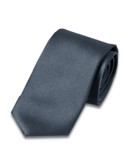 Dull blue color tie for men
