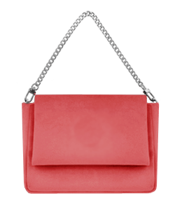 Dull red color sling bag for ladies