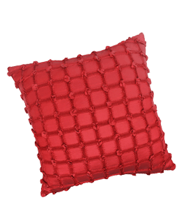 Dull red color soft cushion