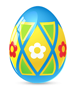 Easter Bunny Easter egg illustration