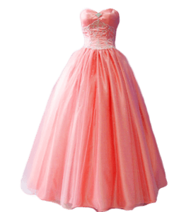 Elegant Pink Party Dress